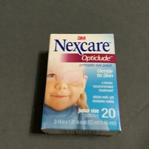 Nexcare Opticlude Orthoptic Eye Patch Junior 20 Gentle To Skin - Picture 1 of 3