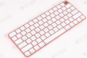 Orange Apple Magic Keyboard Shell Missing internals and touch id sensor || A2449 - Picture 1 of 4