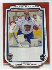 2012-13 Hamilton Bulldogs (AHL) Cedrick Desjardins (goalie)