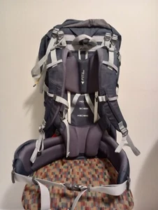 Mckinley Yukon 65+10 Fit 2.0 Vario hiking Weather-proof backpack bluish Gray - Picture 1 of 5