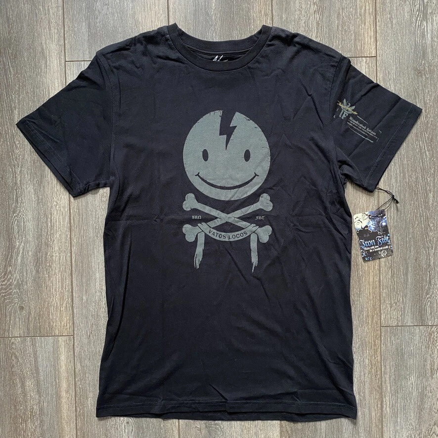 IRON FIST VATOS BLACK MEN'S T SHIRT - Image 1 of 3