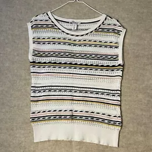 White House Black Market women's sleeveless Knit Sweater - Picture 1 of 8