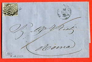 ITALIAN STATES - PAPAL STATES b.2 from CIVITAVECCHIA (2780-c89-15-4-14-20) - Picture 1 of 2