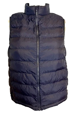 Chaleco acolchado Uniqlo azul marino niños talla 13 Foto 1 de 4