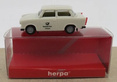 Herpa HO 1/87 Trabant 601 S Landis & Gyr Global Management Energy #1095 In Box - Image 1 of 4