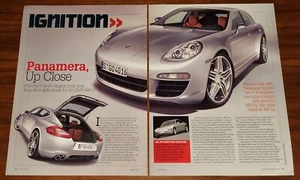 PORSCHE PANAMERA MAGAZINE PRINT ARTICLE AUTOMOBILE 25 GREATEST CARS OF ALL TIME - Picture 1 of 4