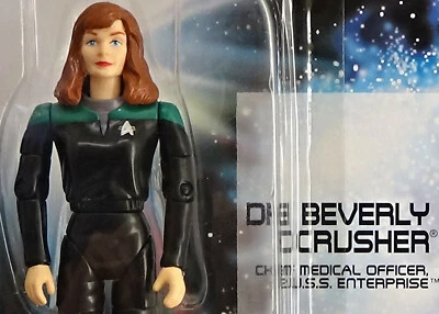 Dr Beverly Crusher Updated Generations Movie Uniform 97 Star Trek Next Playmates - Image 1 of 4