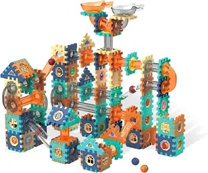 66/110/200/260 Pieces Marble Run Blocks Maze Building Construction Game Toy Kid - Picture 1 of 11