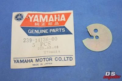 NOS Yamaha Carburetor Spring Seat 1974 1975 YZ250 YZ360 239-14136-00 - Image 1 of 4
