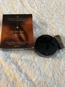 NIB Guerlain Terracotta Mineral Flawless Bronzing Powder 01 Light .1 oz - Picture 1 of 10
