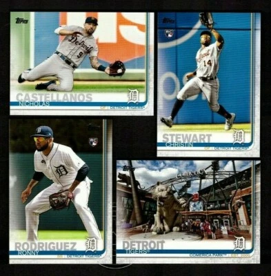 2019 Topps  DETROIT TIGERS ~ 28 Card Team Set Series 1 & 2 with Update - Image 1 of 4