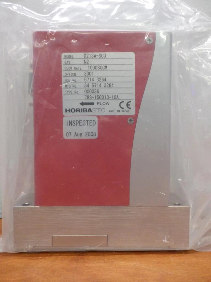 Horiba STEC D213W-SCD Gas N2 1000 SCCM Option 3001 Mass Flow Controller - Image 1 of 1