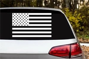 USA America Stars and Stripes Flag vinyl sticker decal U Choose Color & Size - Picture 1 of 3