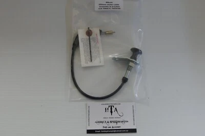 MIKUNI CARB 250mm CHOKE CABLE ASSEMBLY AND BRACKET - Image 1 of 4