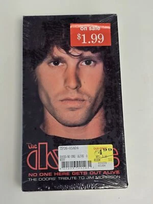 The Doors VHS Lot No One Here Gets Out Alive & Dance On Fire FACTORY SEALED Foto 1 de 4