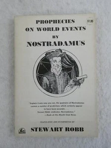 Stewart Robb PROPHECIES ON WORLD EVENTS BY NOSTRADAMUS 1961 Liveright, NY - Bild 1 von 5