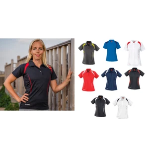 Spiro Women's Team Spirit Polo S177F - Training Sports Gym Running T-shirt - Picture 1 of 16