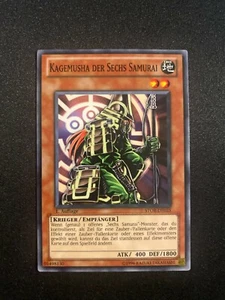 Kagemusha of the Six Samurai German Common STOR-EN025 DE025 Light Play Yu-Gi-Oh! - Picture 1 of 1