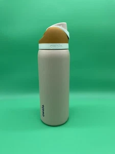 Owala FreeSip 32 oz Stainless Steel Water Bottle - Water In The Desert Color EUC - Picture 1 of 8