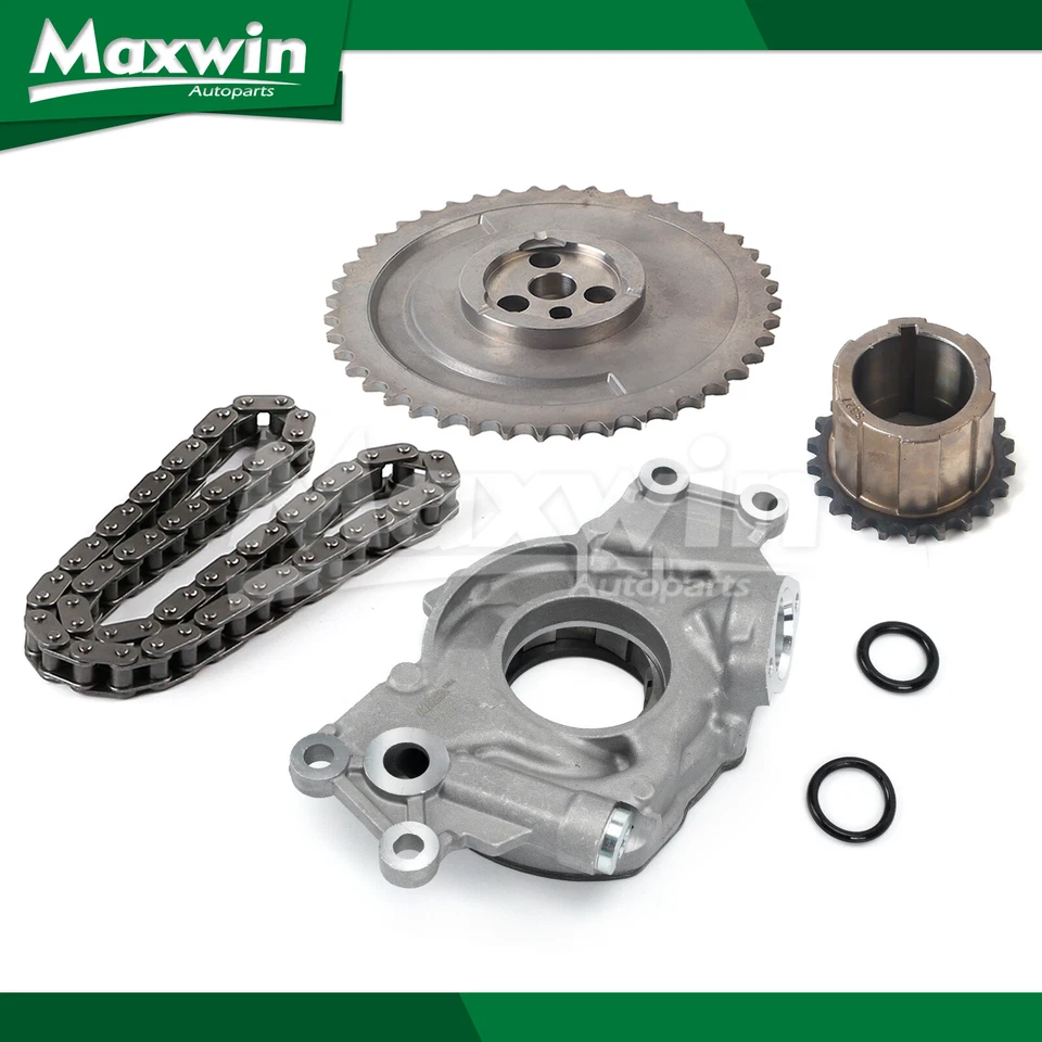 Kit de cadena de distribución bomba de aceite de alto volumen para Cadillac Chevrolet Express GMC Sierra Foto 1 de 4