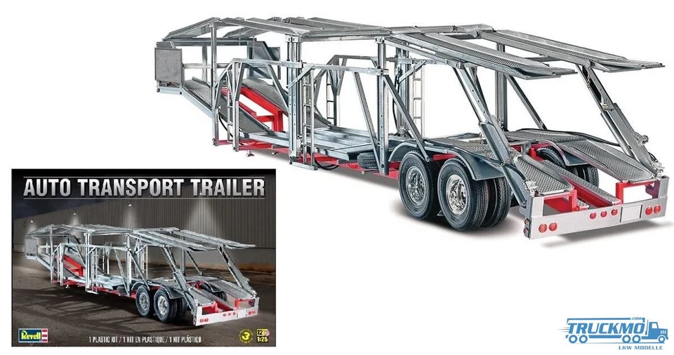 REVELL MODELLBAU Revell Auto Transport Trailer 11509