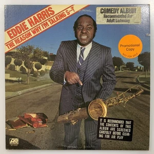 EDDY HARRIS COMEDY ALBUM LP : The Reason Why I’m Talking Sh*t 1976 ATLANTIC NSFW - Imagen 1 de 4