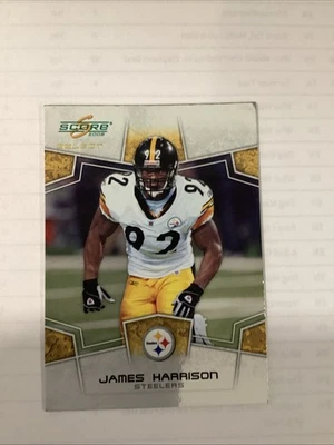 Score Select James Harrison Silver Border Steelers - Image 1 of 4
