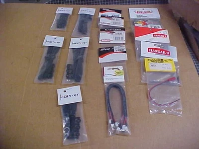 ASSORTED RADIO CONTROL PARTS LOT -= 'H' MANUFACTURERS: SEE DESCRIPTION (NEW) - Image 1 of 4