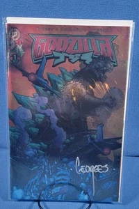 Godzilla #1 GalaxyCon Exclusive Georges Jeanty Foil Variant Comic Book SIGNED! - Bild 1 von 7