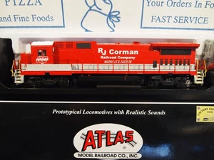 ATLAS 10004329 H.O.  DASH-8-39B  R.J. CORMAN  CONSTRUCTION No.8572  DCC /SOUND - Picture 1 of 3