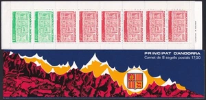 Fürstentum Andorra (französisch) Block Notizbuch neu ** Nr. BC 356A / 1987 - Bild 1 von 1