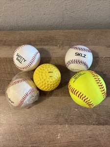 SKLZ Bullet & Safety Ball, Rawlings Softball & R14U Official Ball. Konvolut 5 - Bild 1 von 9