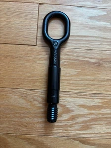 2018 - 2025 AUDI Q5 FRONT BUMPER TOWING EYE HOOK TOOL UNIT OEM 8K0805615A BLACK - Picture 1 of 2