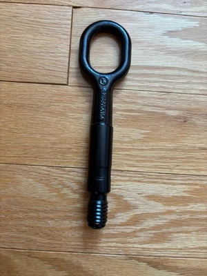 AUDI Q5 2018-2025 PARACHOQUES DELANTERO REMOLQUE OJO GANCHO UNIDAD DE HERRAMIENTA OEM 8K0805615A NEGRO Foto 1 de 2