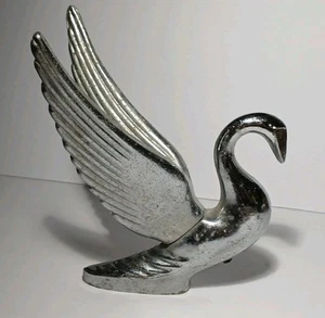 Vintage Swan Hood Ornament Flying Swan Peterbilt Semi Truck Kenworth Semi Truck - Bild 1 von 22