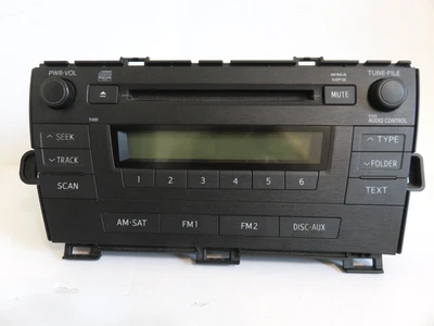 Toyota Prius 2010-2011 radio AM FM mp3 CD 86120-47290 Foto 1 de 4