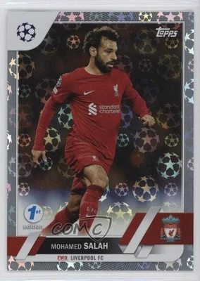 2022-23 Topps UEFA Club Competitions 1st Edition Starball Foil Mohamed Salah #71 - Image 1 of 3