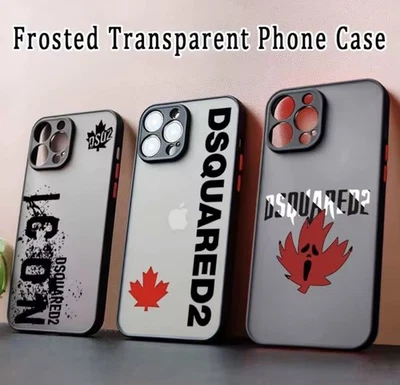 Dsquared 2  Cover per Apple iPhone 7 8 X Xs Xr 11 12 13 14 15 16 17 PRO e MAX - Immagine 1 di 4