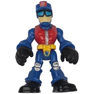Transformers Rescue Bots Playskool Heroes Chief Charlie Burns 2.5" Figure Hasbro - Picture 1 of 3