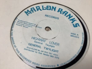 General Twilight , Highway Lover , 12”Marlon. - Picture 1 of 2