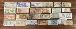 Lot Of 25 Banknotes All Different (Ref: L-114) - Picture 1 of 1