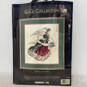 Dimensions Gold Collection Angel of Glory Counted Cross Stitch Kit Sealed 8476 - Picture 1 of 5
