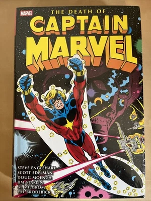 Marvel Comics ‘Death of Captain Marvel Omnibus’ (2025) HC - Image 1 of 4