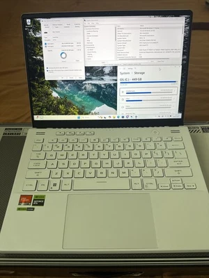 华硕 ROG Zephyrus G14 便携式电脑 16GB RAM,RTX 4060,1.5TB 存储,Ryzen 9 7940HS — 第 1/4 张图片