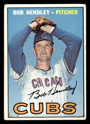 Bob Hendley 1967 Topps #256 - Image 1 of 2