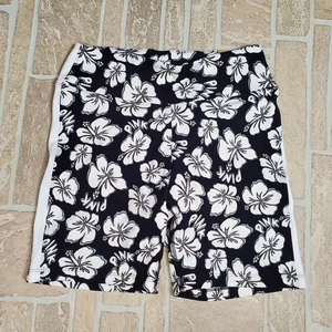 NEW Victoria's Secret PINK Active Bike Shorts Ultimate High Waist Black Sz M - Picture 1 of 10