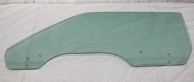 1969 1970 Ford Mustang Fastback Bolt In Door Glass Left Driver Side Green Window - Imagem 1 de 4