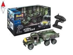 REVELL 1/16 RC CRAWLER US ARMY TRUCK 6X6 - Immagine 1 di 4