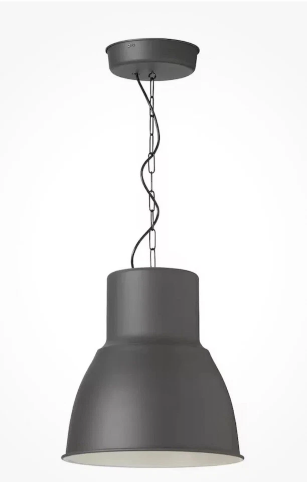 IK EA HEKTAR Pendant lamp - Dark Grey - 38 cm - Image 1 of 1