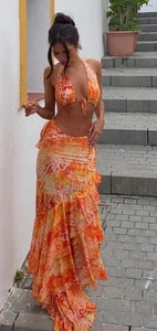 Outcast Damen CASI MAXIKLEID CALILE Gr. S Neu - Bild 1 von 6